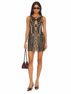 Diane von Fustenberg NYE New Years Eve Shift Dress
